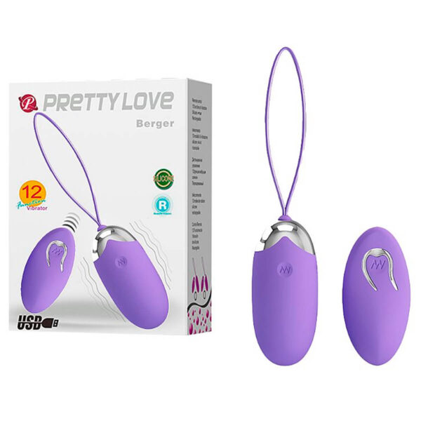 Vibrador Controlado por Controle sem Fio Pretty Love – Estímulo para o Ponto G – Silicone Macio – 12 Modos de Vibração – Silencioso – Super Potente – Recarregável - Image 4