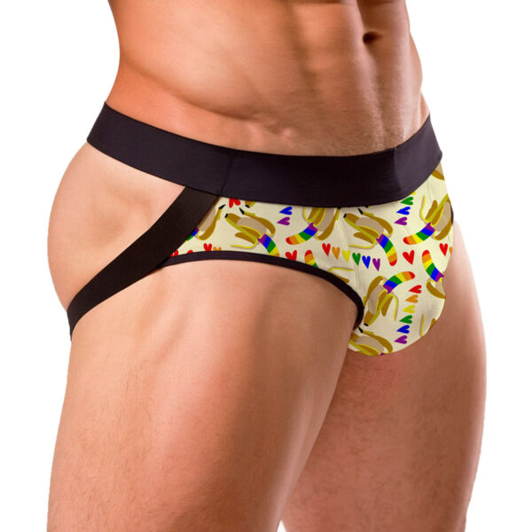 Cueca Jockstrap Estampada  - Tamanho Único - Veste do P ao G - Image 5