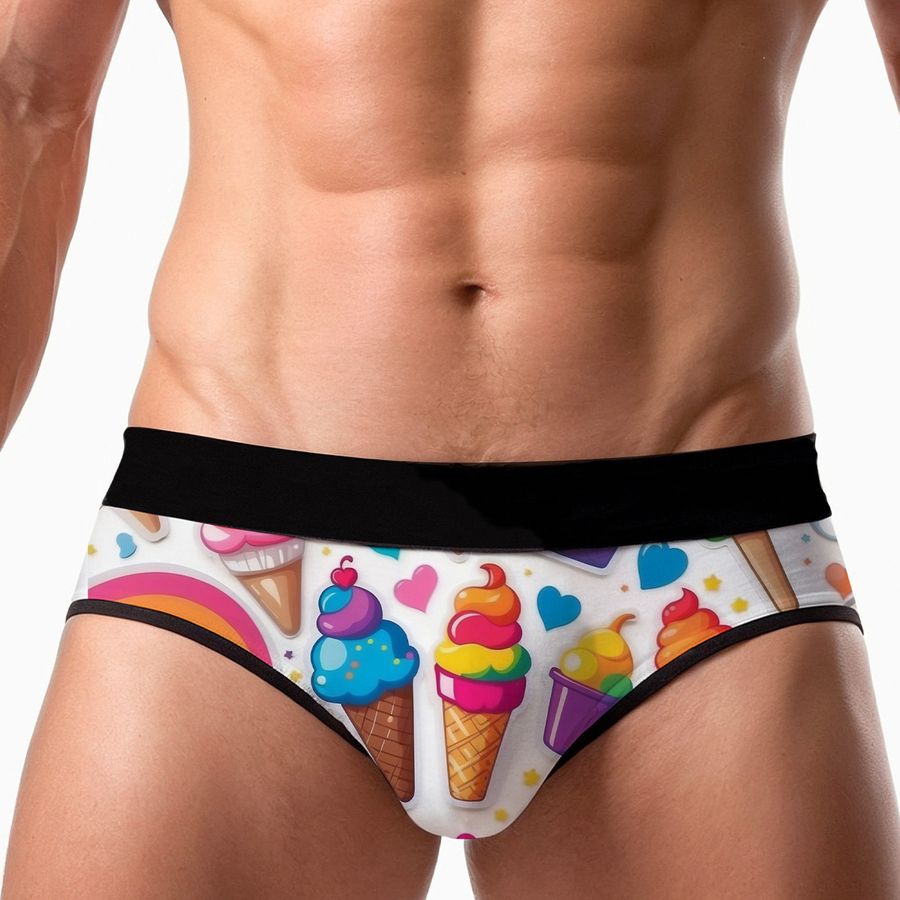 Cueca Jockstrap Estampada  – Tamanho Único – Veste do P ao G