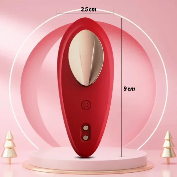 Calcinha Vibratória Controlada por Aplicativo – 10 Modos de Vibração – Recarregável – Resistente a Água – Pode ser Controlada de Qualquer Lugar – Possui Imã para Fixação na Calcinha - Android e IOS - App Love Spouse - Image 4