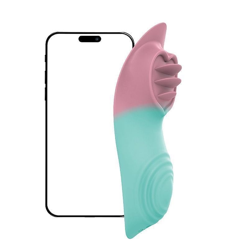 Calcinha Vibratória com Estimulador de Clitóris – Controlada por Aplicativo de Celular – 10 Modos de Vibrações e Estimulações Diretas no Clitóris – Recarregável – Resistente a Água – Android e IOS – App Love Spouse