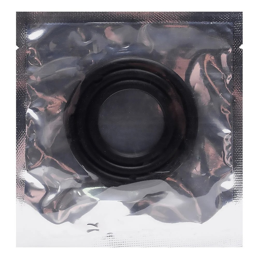 Kit 03 Anéis Penianos Borracha – Com 03 Opções de Medida – 1º anel: 3cm –  2º anel: 4cm – 3º anel: 5cm
