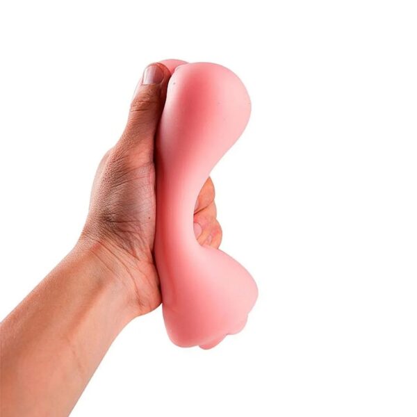 Masturbador Boca e Vagina 18cm x 5,0cm em Cyberskin - Material que Imita a Pele Humana - Image 4