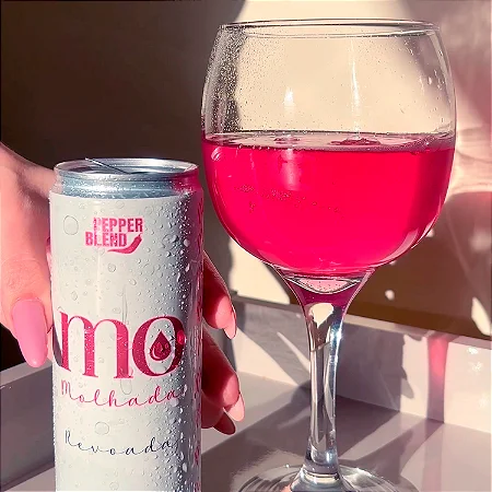 Energético Estimulante Sexual Feminino Mo Molhada – Com Maca Peruana – 355ML – Sabor de Framboesa