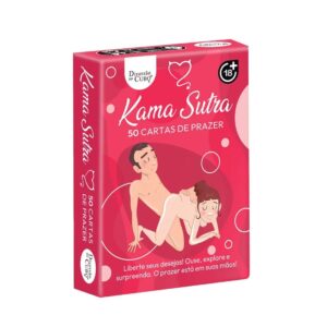Baralho Kama Sutra de Posições Hétero Ilustrado - 50 Cartas