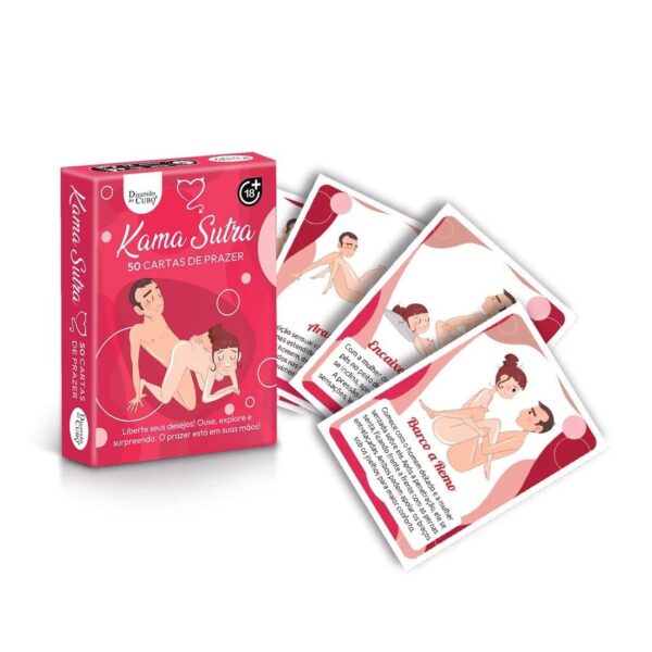 Baralho de Posições Kama Sutra Hétero Ilustrado - 50 Cartas - Image 4