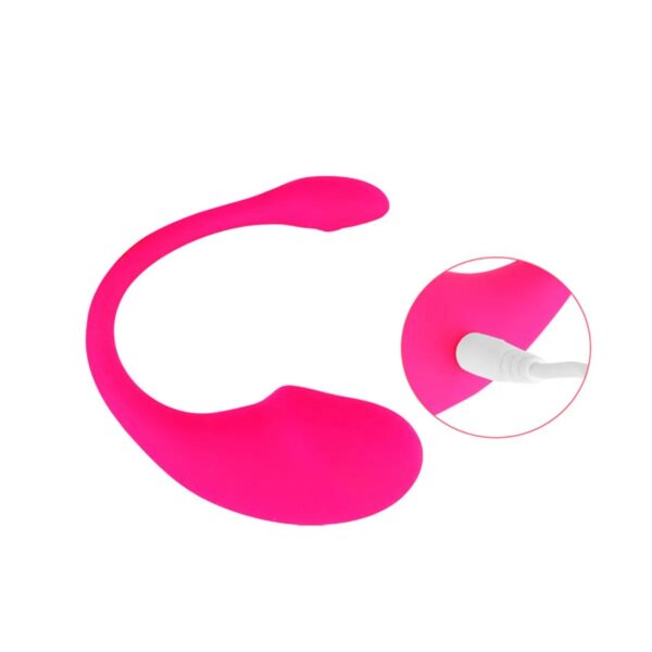 Vibrador Controlado por Aplicativo - Android e IOS Estímulo para Ponto G e Clitóris - Silicone Macio - 9 Modos de Vibração - Silencioso - Recarregável - Image 3