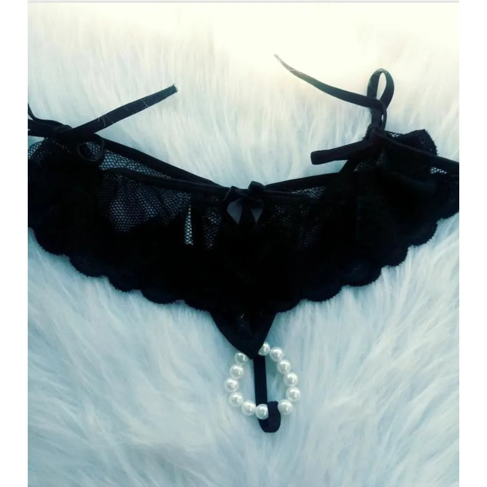 Calcinha Sexy Tailandesa com Saia e Amarração na Lateral