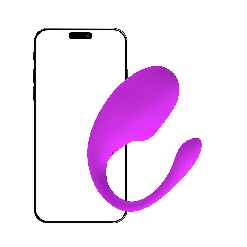 Vibrador por Aplicativo de celular – Android e IOS Estímulo para Ponto G e Clitóris – Silicone Macio – 9 Modos de Vibração – Silencioso – Recarregável