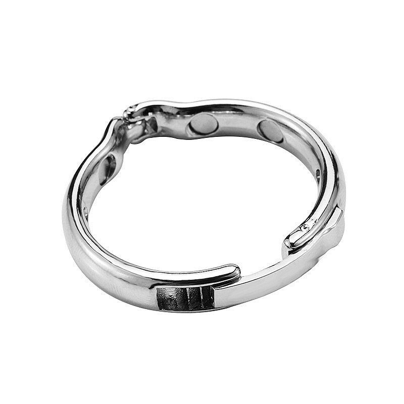 Anel Peniano de Aço Inoxidável com fecho – 2,6 cm