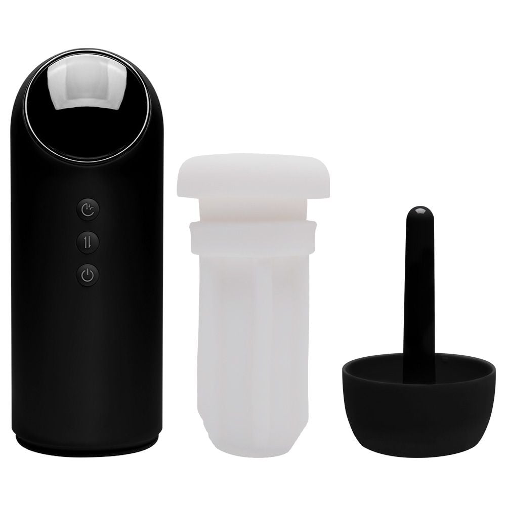 Máquina Masturbadora Masculina Formato Lanterna - 4 Modos de Vai e Vem, 4 Modos de Sucção, 9 Modos de Vibração com Voz Realista e Modo Turbo 4 Máquina Masturbadora Masculina Formato Lanterna - 4 Modos de Vai e Vem, 4 Modos de Sucção, 9 Modos de Vibração com Voz Realista e Modo Turbo - Imagem 4