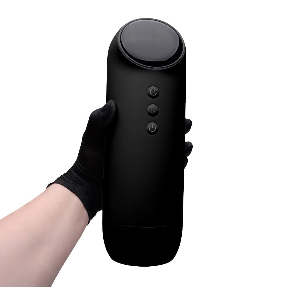 Máquina Masturbadora Masculina Formato Lanterna - 4 Modos de Vai e Vem, 4 Modos de Sucção, 9 Modos de Vibração com Voz Realista e Modo Turbo 8 Máquina Masturbadora Masculina Formato Lanterna - 4 Modos de Vai e Vem, 4 Modos de Sucção, 9 Modos de Vibração com Voz Realista e Modo Turbo - Imagem 8