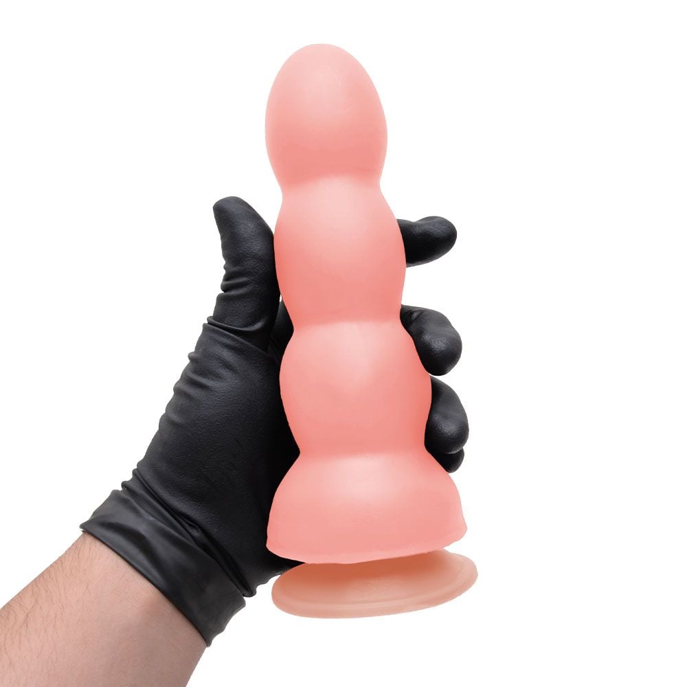 Plug Anal de Borracha Maciço com Ventosa – 17,5cm X 5cm