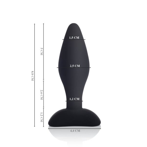 Plug Anal em Silicone – Tamanho Pequeno