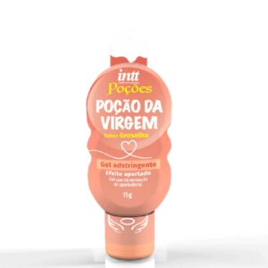 Adstringente Feminino "Poção da Virgem" em Gel - Deixa o Canal Vaginal Mais Apertado - Contém Sabor de Groselha - 15 gramas