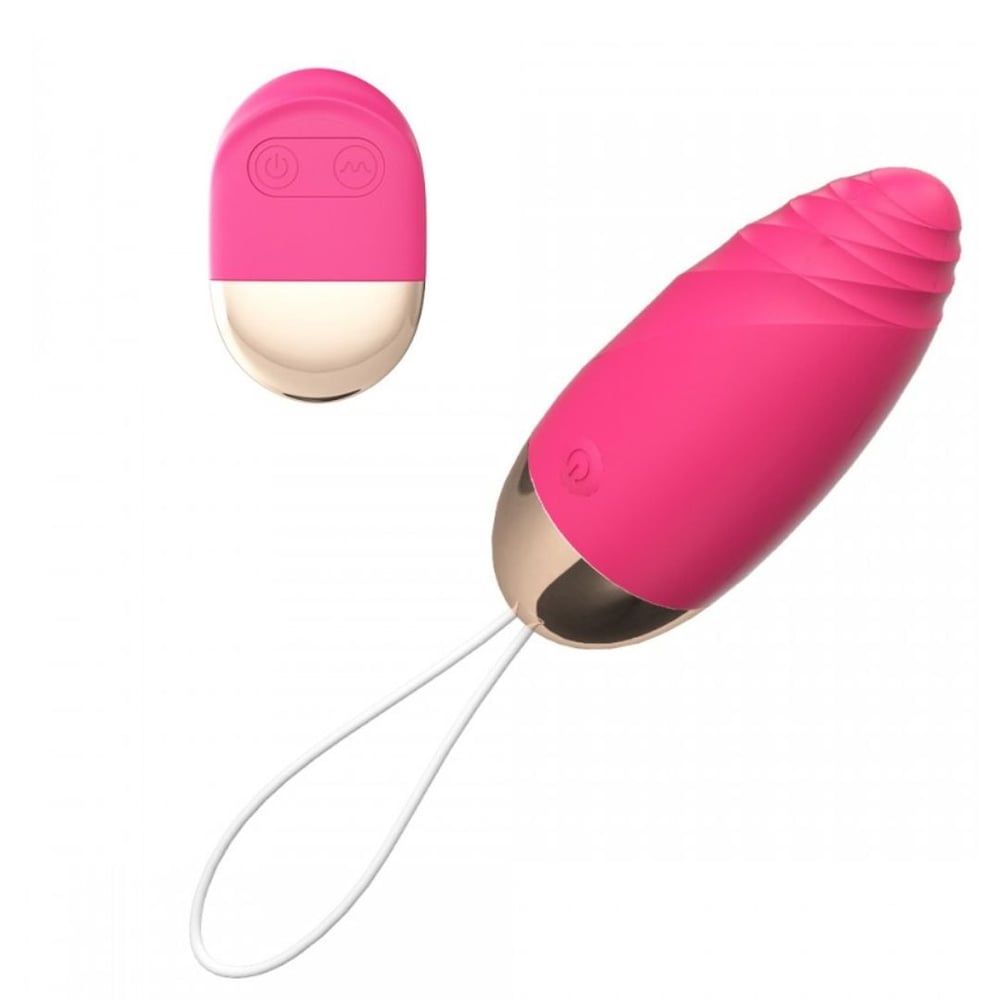 Vibrador Bullet e Cápsula – 10 Modos de Vibração – com Controle sem Fio – Alimentação a 2 Pilhas AAA