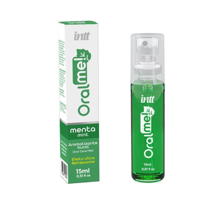 Aromatizante Bucal Oral Me! – Com Sensação Refrescante – Deixa o Beijo Mais Gostoso – Sabor Menta – 15ml