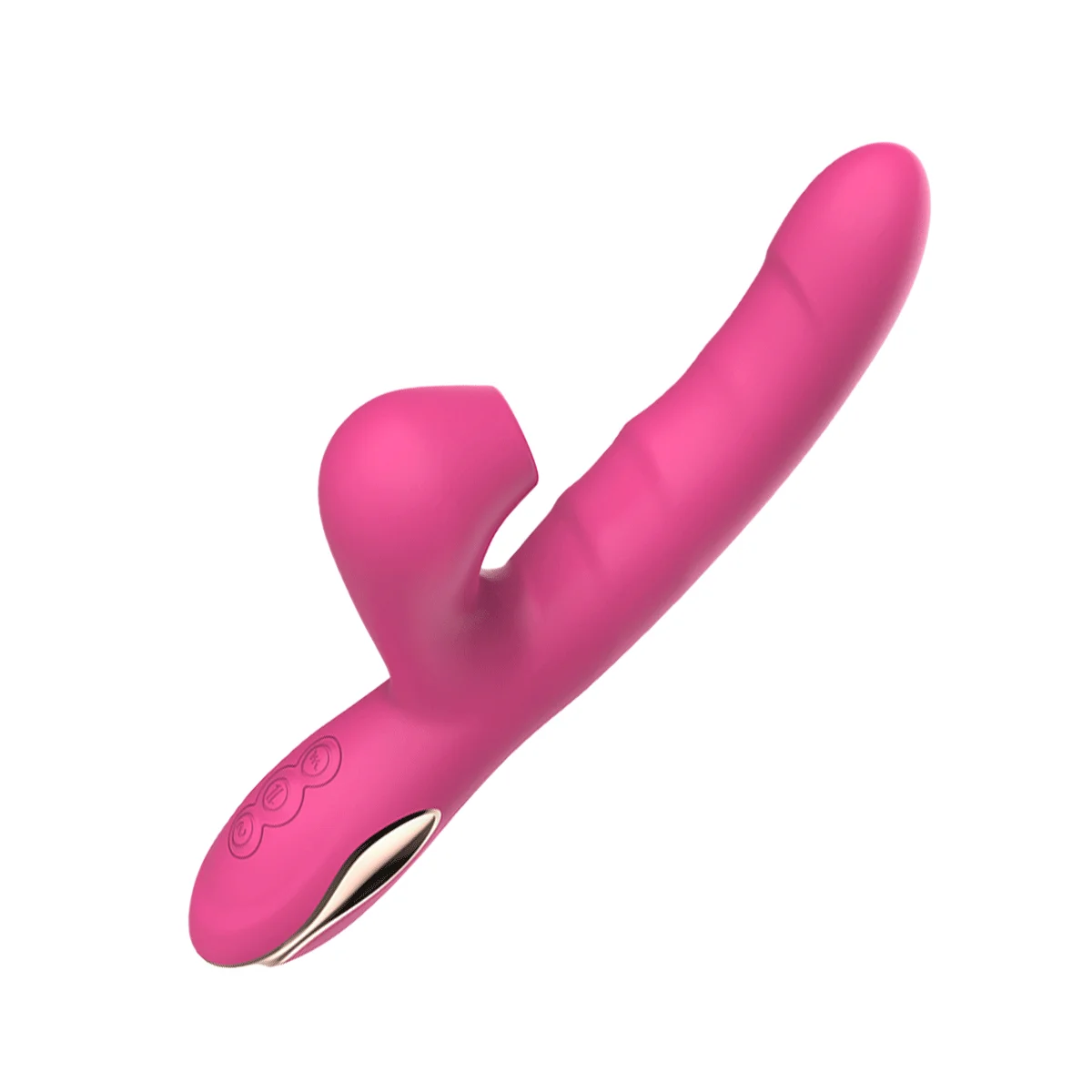 Vibrador Rabbit Ponto G e Clitóris – Sugador de Clitóris – 7 Modos de Vibração – 3 Modos de Vai e Vem – Recarregável