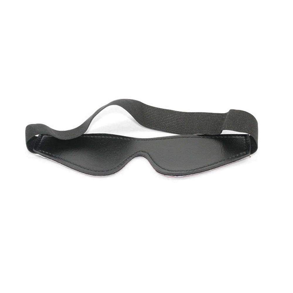 Venda Tapa Olhos - Couro Sintético - Acabamento Brilhante - Elástico Ajustável a Qualquer Tamanho de Cabeça - Forro Interno para Mairo Conforto Durante o Uso 3 Venda Tapa Olhos - Couro Sintético - Acabamento Brilhante - Elástico Ajustável a Qualquer Tamanho de Cabeça - Forro Interno para Mairo Conforto Durante o Uso - Imagem 3