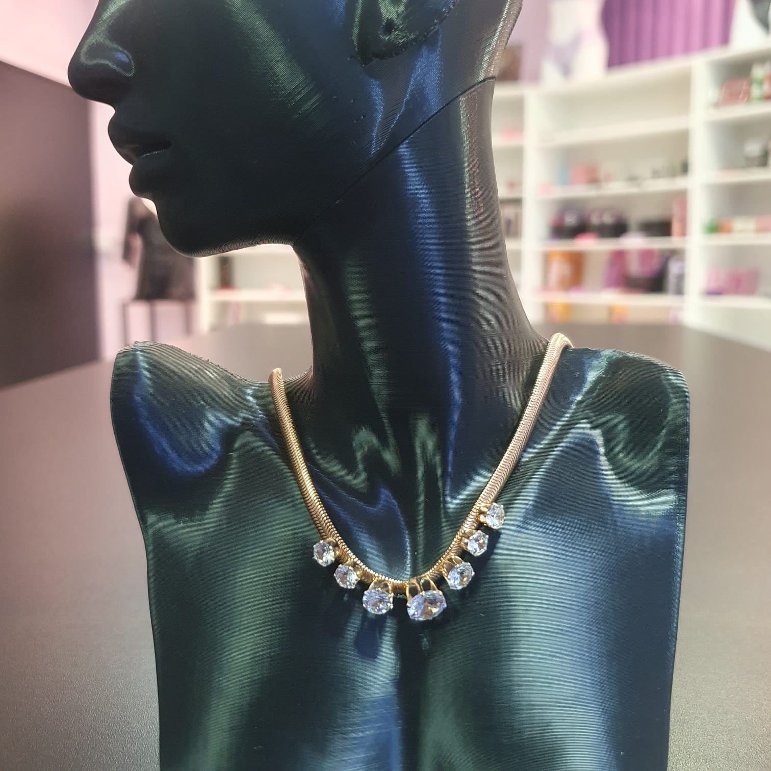 Colar Folheado Dourado – 01