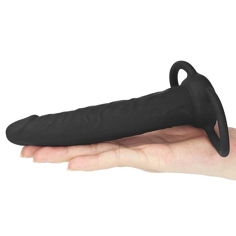 Anel Companheiro - Permite Dupla Penetração - Anal e Vaginal ao Mesmo Tempo - Com Alça Escrotal - 13cm X 3cm 3 Anel Companheiro - Permite Dupla Penetração - Anal e Vaginal ao Mesmo Tempo - Com Alça Escrotal - 13cm X 3cm - Imagem 3