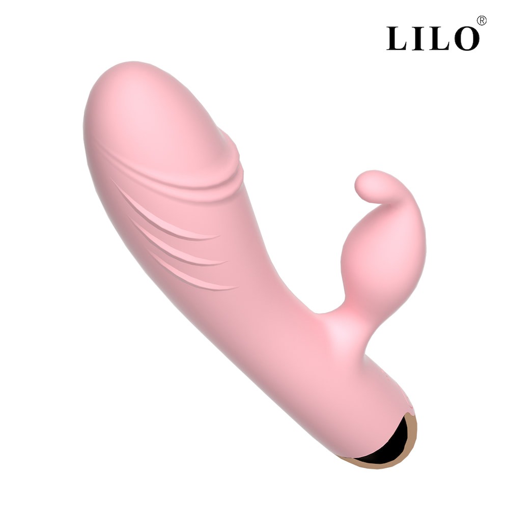 Vibrador Rabbit com Movimentos de Rotação – Ponto G e Clitoris – 10 Modos de Vibração e Rotação – Silicone Macio – Recarregável – Resistente a Água – Silencioso