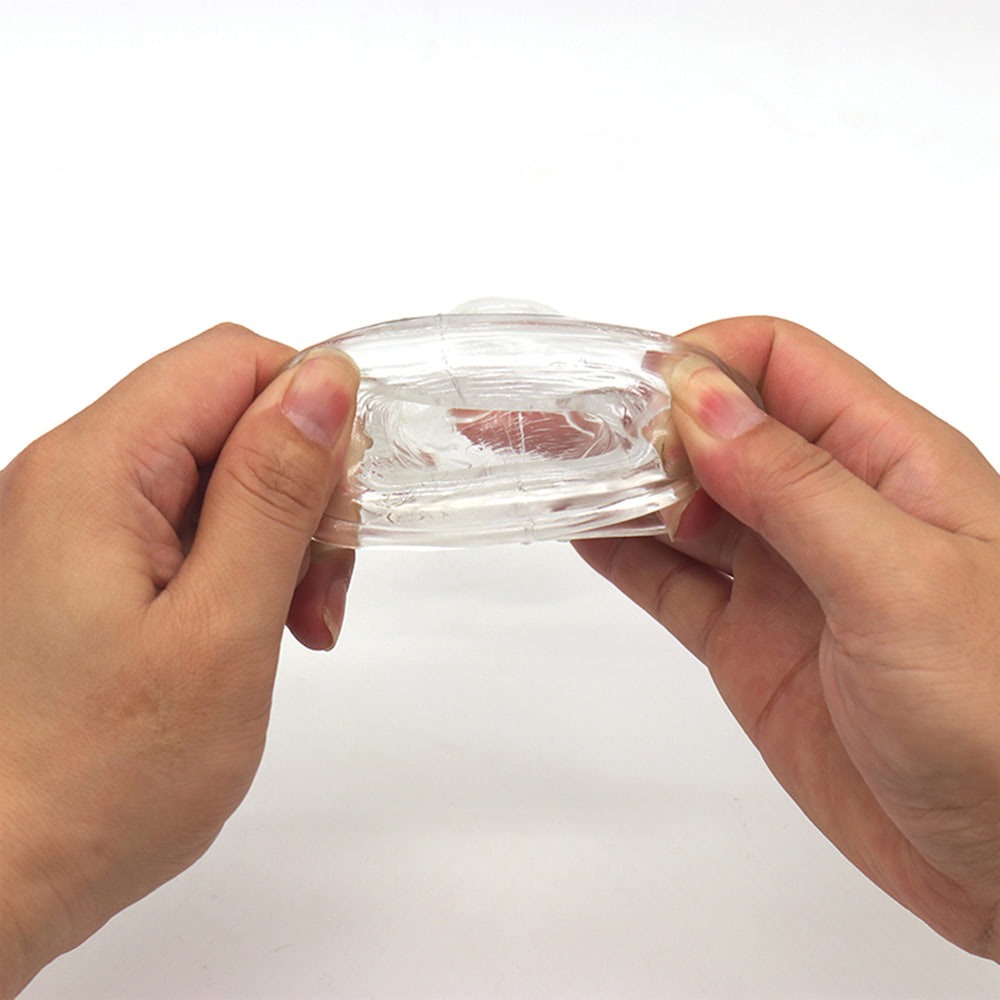 Capa Peniana com Alça para Testículo – Aumenta o Tamanho do Pênis – Retarda Ejaculação - Aumenta o Prazer da Parceira(o) - Material Silicone Macio Transparente - Super Elástica - 19,3cm x 4,1cm 3 Capa Peniana com Alça para Testículo – Aumenta o Tamanho do Pênis – Retarda Ejaculação - Aumenta o Prazer da Parceira(o) - Material Silicone Macio Transparente - Super Elástica - 19,3cm x 4,1cm - Imagem 3