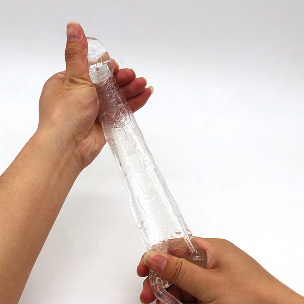 Capa Peniana com Alça para Testículo – Aumenta o Tamanho do Pênis – Retarda Ejaculação - Aumenta o Prazer da Parceira(o) - Material Silicone Macio Transparente - Super Elástica - 19,3cm x 4,1cm 4 Capa Peniana com Alça para Testículo – Aumenta o Tamanho do Pênis – Retarda Ejaculação - Aumenta o Prazer da Parceira(o) - Material Silicone Macio Transparente - Super Elástica - 19,3cm x 4,1cm - Imagem 4