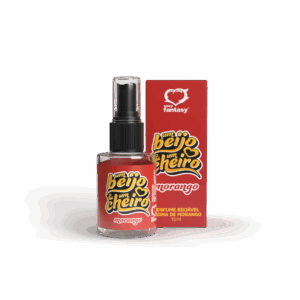 Perfume Beijável Um Beijo e Um Cheiro - Aroma de Morango Doce Suave - Uso Externo - Pode ser Usado como Perfume Tradicional - 15ml