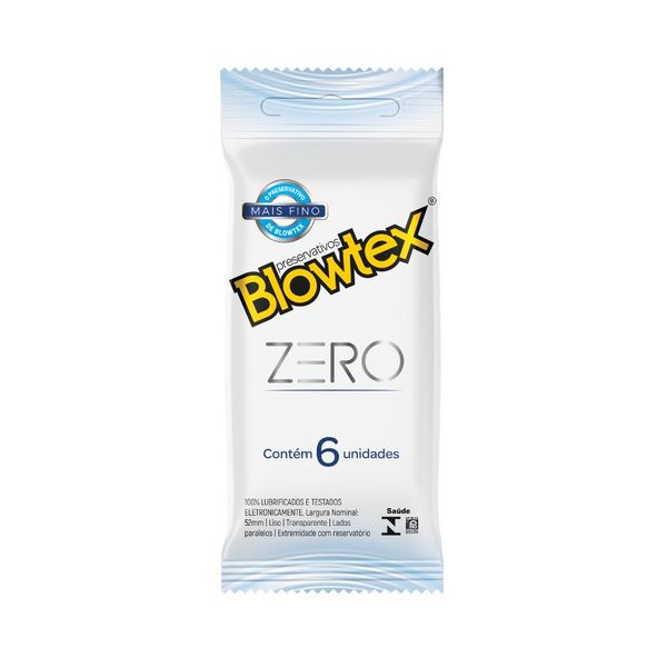 Preservativo Blowtex Extra Fino Pacote com 06 Unidades