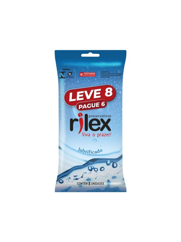 Preservativo Camisinha Ice Rilex – Leve 8 Pague 6 unidades