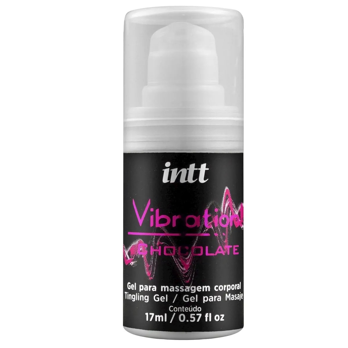 Excitante Unissex Vibration Chocolate Gel Vibrante Intt – Facilita e Potencializa o Orgasmo – Vibra, Aumenta Sensibilidade e Aquece – Estimula o Clitóris e Glande – Deixa o Sexo Oral mais Saboroso – 17 ml