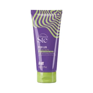 Lubrificante Beijável Pico Lub - Extremamente Deslizante - A base de Água - Sabor e Aroma de Uva Verde - 65g