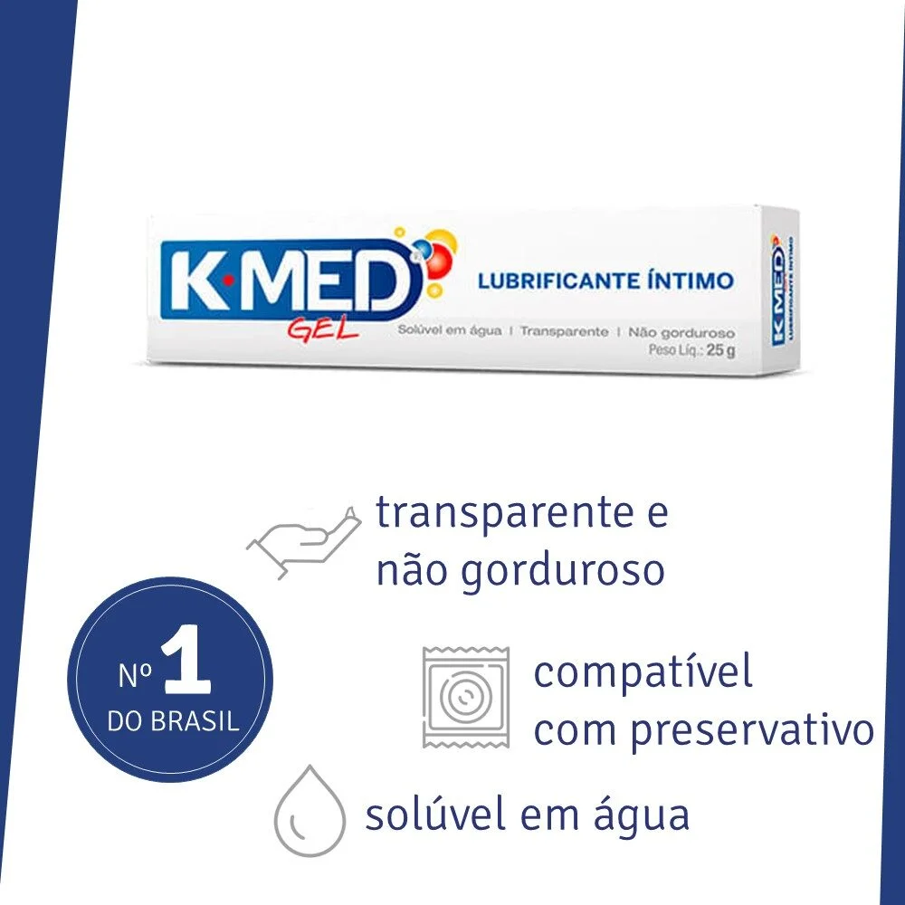 Lubrificante Íntimo K-med Neutro – Textura Leve – Deslizamento Suave e Mais Conforto na Penetração – 25g (Pequeno) 3 Lubrificante Íntimo K-med Neutro – Textura Leve – Deslizamento Suave e Mais Conforto na Penetração – 25g (Pequeno) - Imagem 3