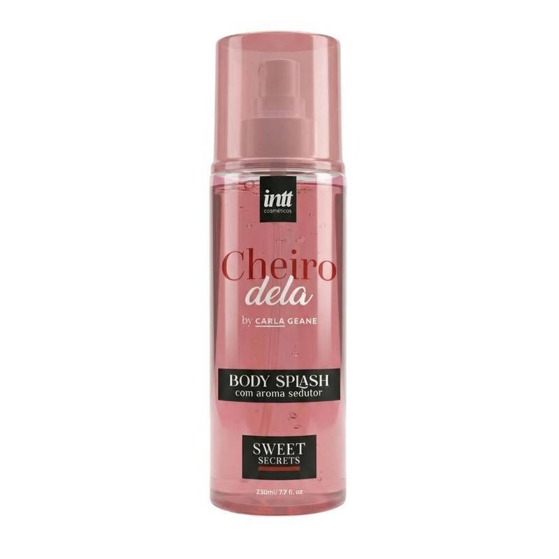 Body Splash Cheiro Dela – Contém Feromônio Feminino Afrodisíaco – Aroma Doce Marcante – Fixação de Longa Duração – By Carla Geane