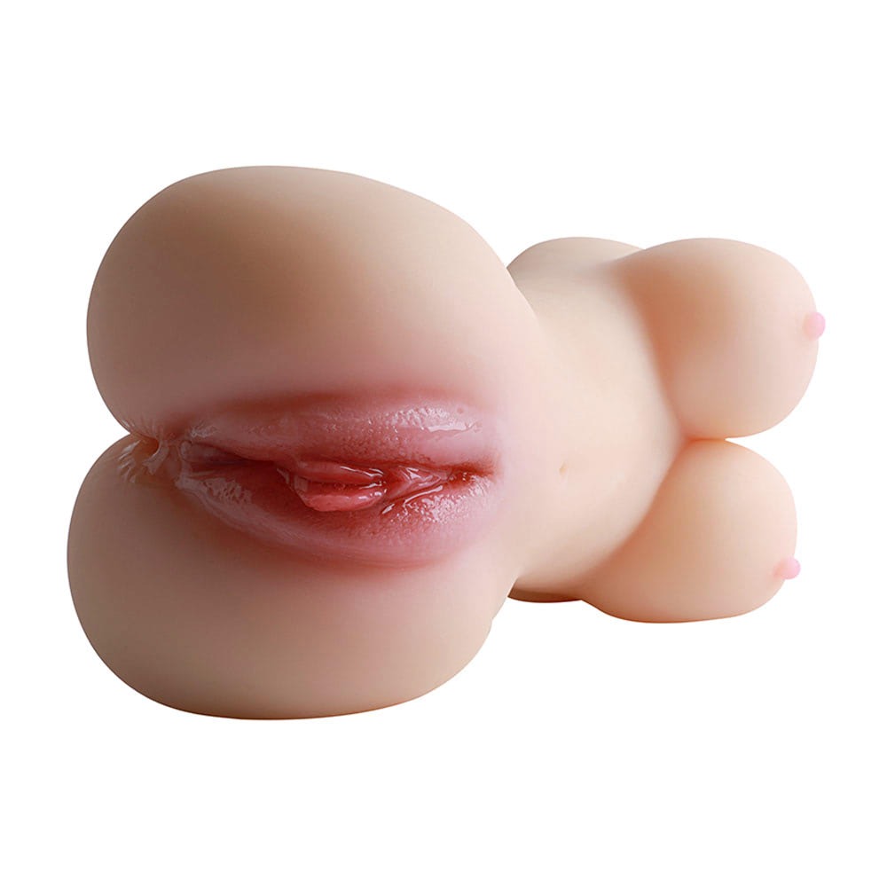 Masturbador Corpo com Vagina e Ânus Penetráveis – Feito em Cyber Skin Material que Simula a Pele Humana - Sensação Ultra Realista - 29cm de Altura 16cm de Largura - 2,5Kg 4 Masturbador Corpo com Vagina e Ânus Penetráveis – Feito em Cyber Skin Material que Simula a Pele Humana - Sensação Ultra Realista - 29cm de Altura 16cm de Largura - 2,5Kg - Imagem 4