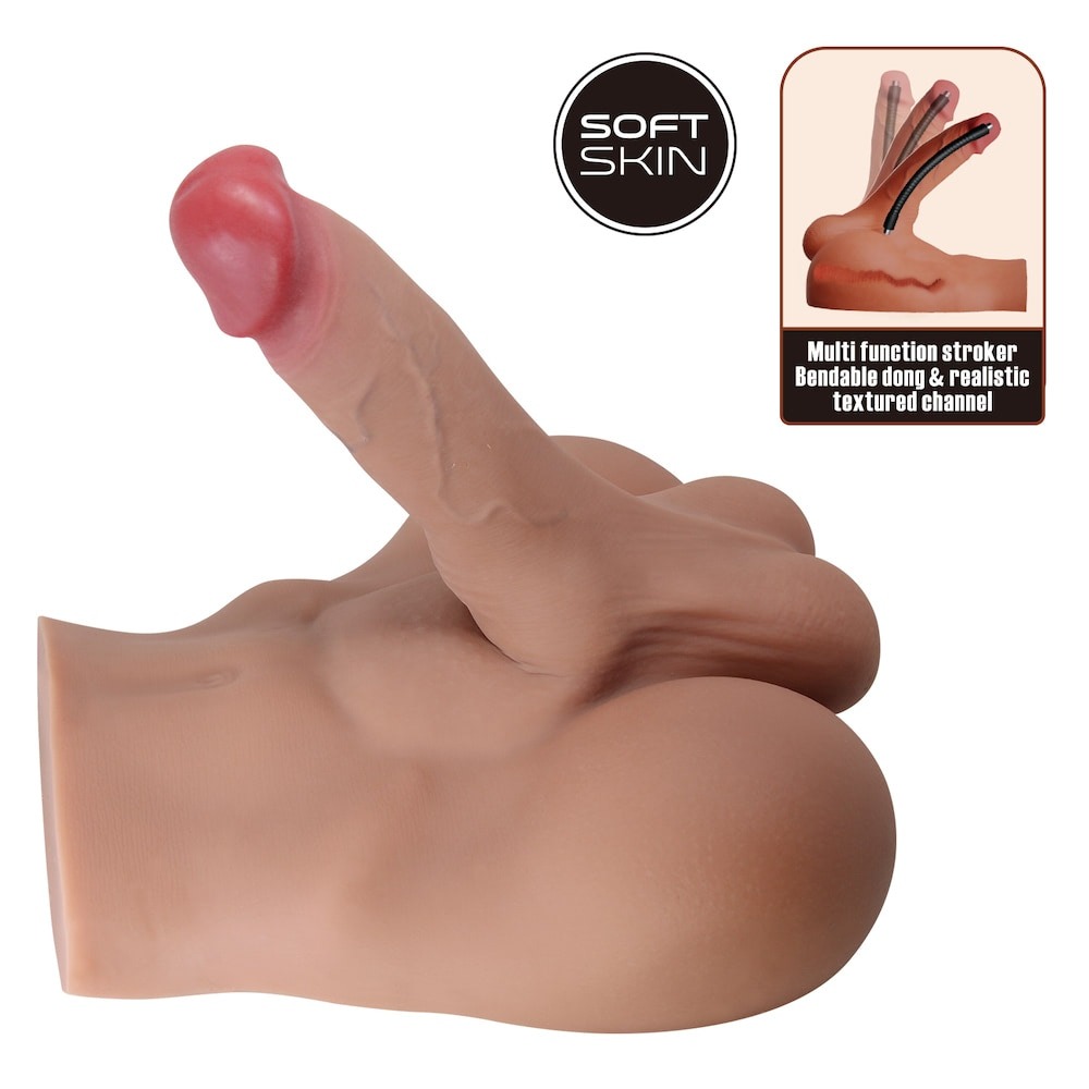 Masturbador Corpo em Cyber Skin - Material Semelhante a Pele – Pênis é Firme na Ereção e Possui Vértebra para Regulagem de Ângulo - Contém Ânus Penetrável - Pênis com 17cm Penetrável - Produto 34cm Comprimento 23cm Altura 7 Masturbador Corpo em Cyber Skin - Material Semelhante a Pele – Pênis é Firme na Ereção e Possui Vértebra para Regulagem de Ângulo - Contém Ânus Penetrável - Pênis com 17cm Penetrável - Produto 34cm Comprimento 23cm Altura - Imagem 7