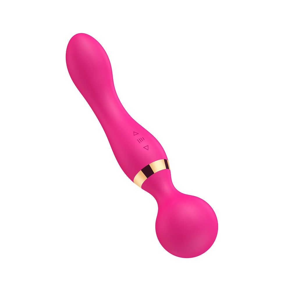Vibrador Varinha Mágica - Dupla Estimulação Ponto G e Clitóris - 20 Modos de Vibração - 8 Níveis de Velocidade - Recarregável - Resistente a Água 3 Vibrador Varinha Mágica - Dupla Estimulação Ponto G e Clitóris - 20 Modos de Vibração - 8 Níveis de Velocidade - Recarregável - Resistente a Água - Imagem 3